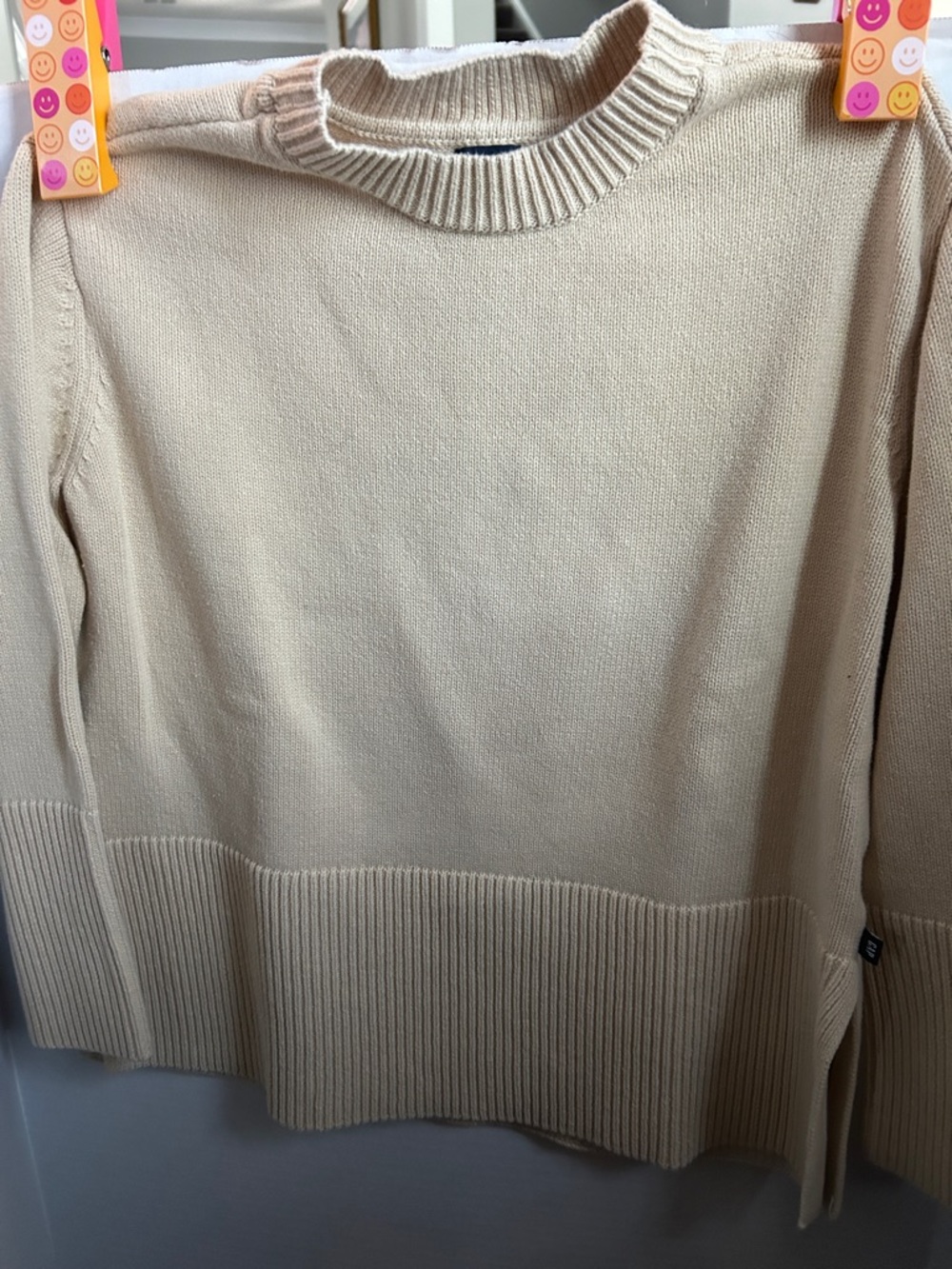 GAP Beige Crewneck Sweater
